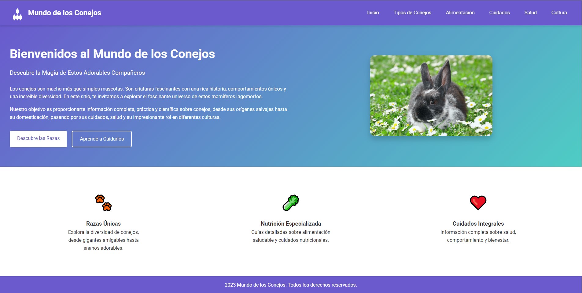 Web Conejos